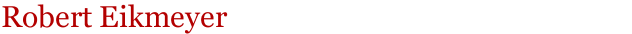 Robert Eikmeyer