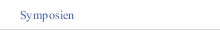 Symposien