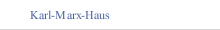 Karl-Marx-Haus