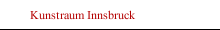 Kunstraum Innsbruck