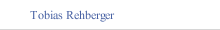 Tobias Rehberger