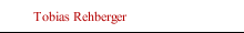 Tobias Rehberger